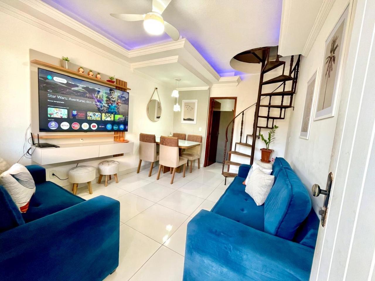 Casa Duplex Dunas - Pe Na Areia & Ar Condicionado Casa de férias *